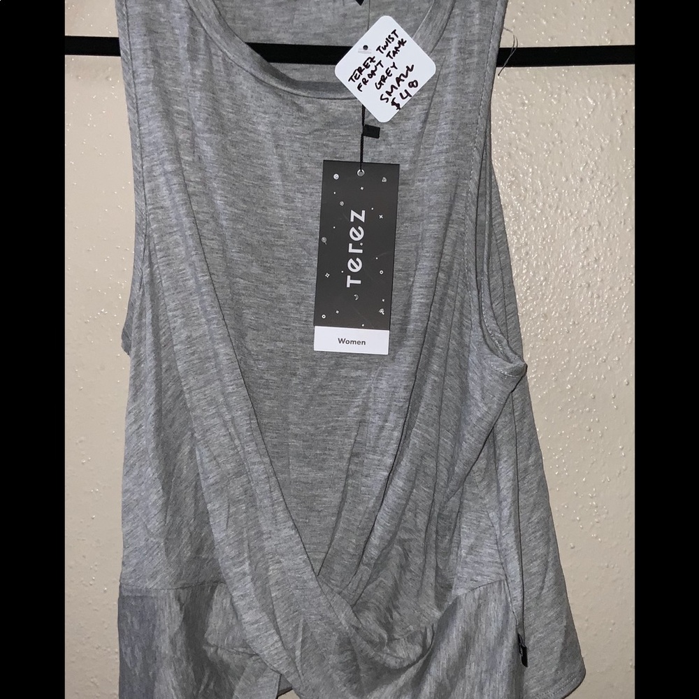 TEREZ Front wrap tank top